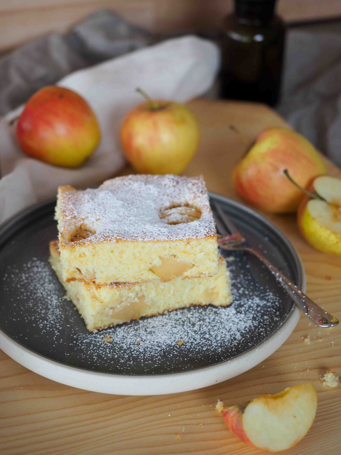 Rezept I Apfelkuchen vom Blech | Zweischwestern